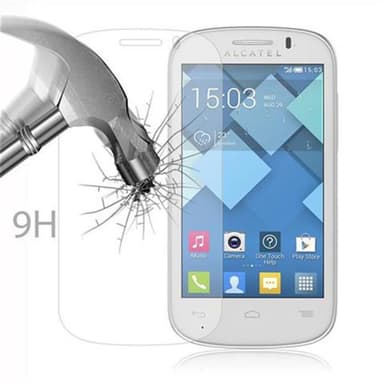 Alcatel C3 Skærmbeskytter Beskyttelsesglas