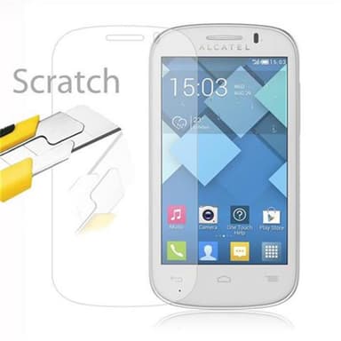 Alcatel C3 Skærmbeskytter Beskyttelsesglas