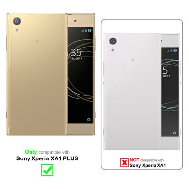Sony Xperia XA1 PLUS Pungetui Flip Cover (Rød)