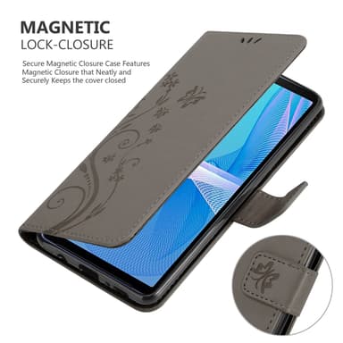 Sony Xperia 10 III Pungetui Cover Case (Grå)