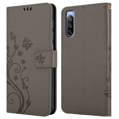Sony Xperia 10 III Pungetui Cover Case (Grå)
