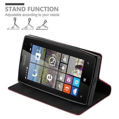 Nokia Lumia 435 Cover Etui Case (Rød)