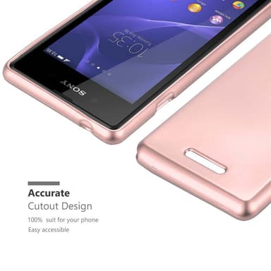 Sony Xperia E3 Cover Etui Case (Lyserød)