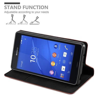Sony Xperia Z3 COMPACT Cover Etui Case (Brun)