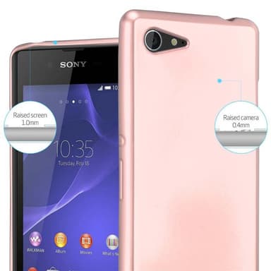 Sony Xperia E3 Cover Etui Case (Lyserød)