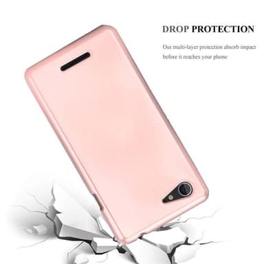 Sony Xperia E3 Cover Etui Case (Lyserød)