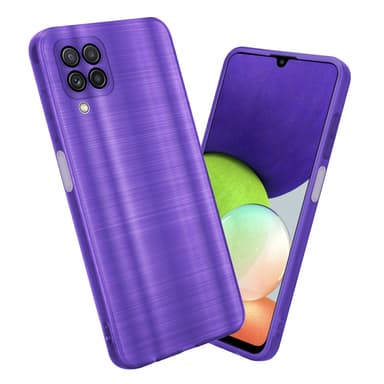 Cover Samsung Galaxy A22 4G Etui Case (Lilla)