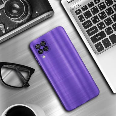 Cover Samsung Galaxy A22 4G Etui Case (Lilla)