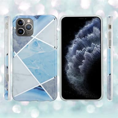 iPhone 11 PRO Pungetui Cover Case (Blå)