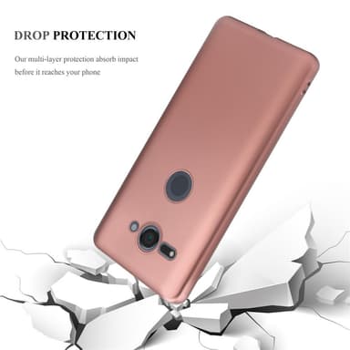 Sony Xperia XZ2 COMPACT Cover Etui Case (Lyserød)