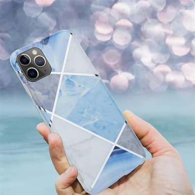 iPhone 11 PRO Pungetui Cover Case (Blå)