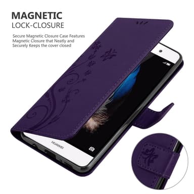 Huawei P8 LITE 2015 Pungetui Cover Case (Lilla)
