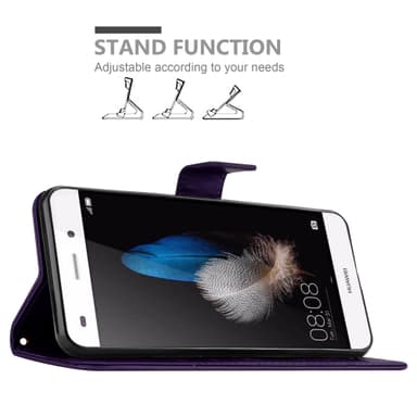 Huawei P8 LITE 2015 Pungetui Cover Case (Lilla)