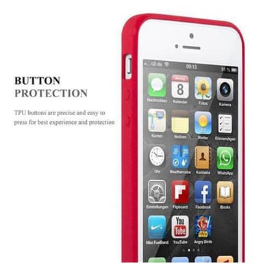 Cover iPhone 5 / 5S / SE 2016 Etui Case (Rød)