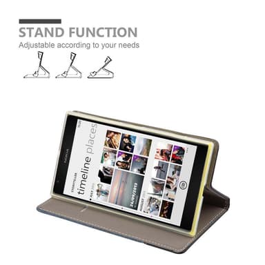 Nokia Lumia 1520 Pungetui Cover Case (Blå)