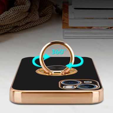 iPhone 14 PLUS Cover Etui Case (Sort)