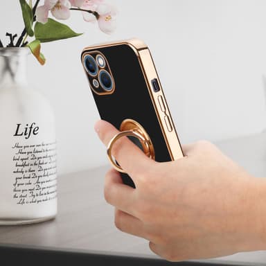 iPhone 14 PLUS Cover Etui Case (Sort)