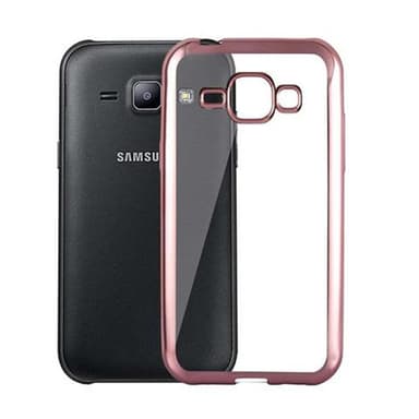 Samsung Galaxy J1 2015 Cover Etui (Lyserød)