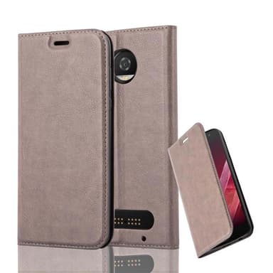 Motorola MOTO Z2 PLAY / Z2 FORCE Cover Etui Case (Brun)