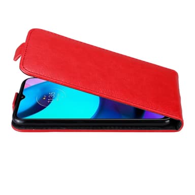 Motorola MOTO E20 / E30 / E40 Pungetui Flip Cover (Rød)