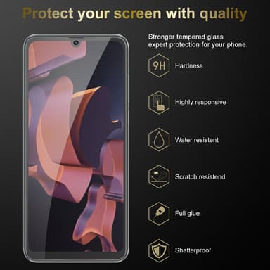 Blackview A50 4G 3x Skærmbeskytter Beskyttelsesglas