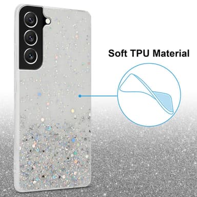 Samsung Galaxy S22 Cover Etui Case (Gennemsigtig)