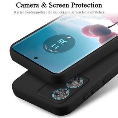 Motorola Edge 40 Neo Cover Etui Case (Sort)