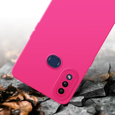 Samsung Galaxy A10s / M01s Cover Etui Case (Lyserød)