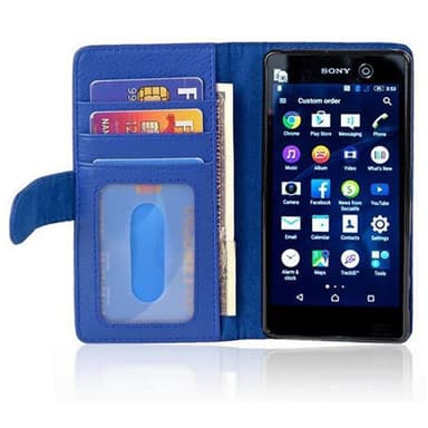 Sony Xperia M5 Pungetui Cover (Blå)