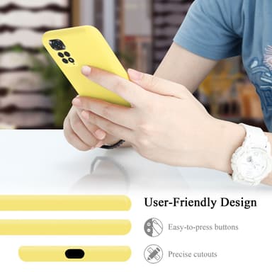Xiaomi RedMi NOTE 11 4G / 11S 4G Cover Etui Case (Gul)