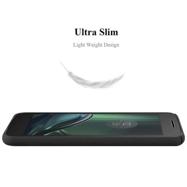 Motorola MOTO Z PLAY Cover Etui Case (Sort)