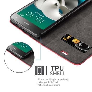 ZTE Blade L3 Cover Etui Case (Rød)