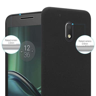 Motorola MOTO Z PLAY Cover Etui Case (Sort)