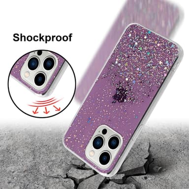 iPhone 13 PRO MAX Cover Etui Case (Lilla)