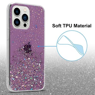 iPhone 13 PRO MAX Cover Etui Case (Lilla)
