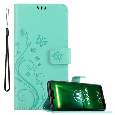 Motorola MOTO G7 POWER Pungetui Cover Case (Turkis)