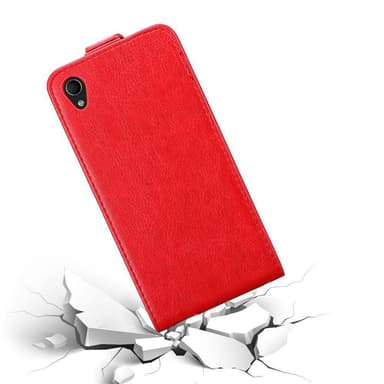 Sony Xperia M4 AQUA Pungetui Flip Cover (Rød)