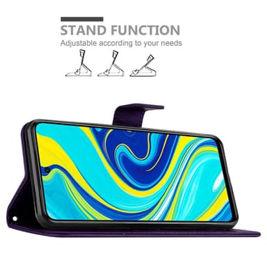 Xiaomi Mi NOTE 10 LITE Pungetui Cover Case (Lilla)