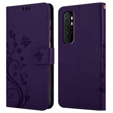 Xiaomi Mi NOTE 10 LITE Pungetui Cover Case (Lilla)