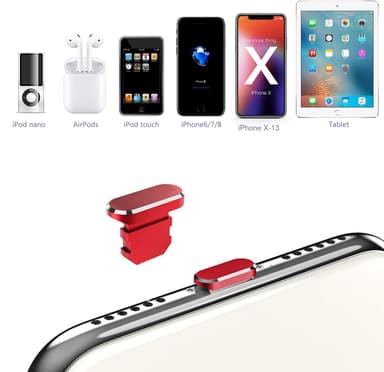 Beskyttelsescover til iPhone Støvtæt stik