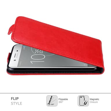 Sony Xperia XZ PREMIUM Pungetui Flip Cover (Rød)