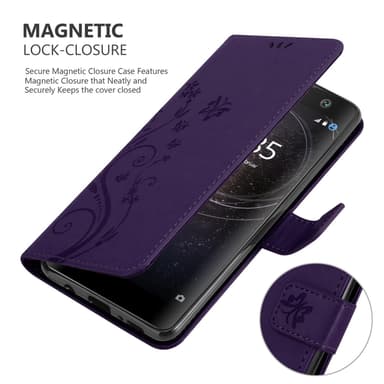 Sony Xperia XA2 Pungetui Cover Case (Lilla)