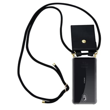 Nokia 3.1 Etui Cover Kæde (Sort)