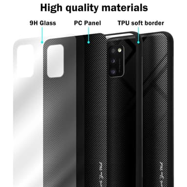 Cover Samsung Galaxy A41 Etui Case (Sort)