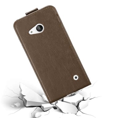 Nokia Lumia 550 Pungetui Flip Cover (Brun)