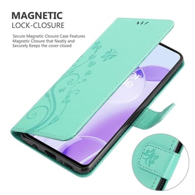 OnePlus 9RT 5G Pungetui Cover Case (Turkis)