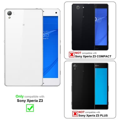 Sony Xperia Z3 Pungetui Cover Case (Grå)