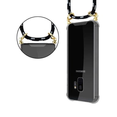 Samsung Galaxy S9 Etui Cover Kæde (Sort)