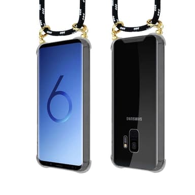 Samsung Galaxy S9 Etui Cover Kæde (Sort)