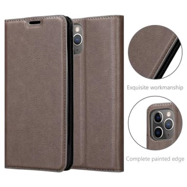 iPhone 12 PRO MAX Cover Etui Case (Brun)
